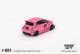 Mini GT 1/64 LB-WORKS x Abas Works ABARTH 595 Pink