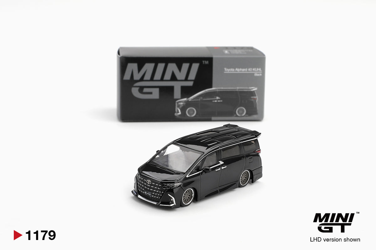 Mini GT 1/64 Toyota Alphard 40 KUHL Black - MGT01179