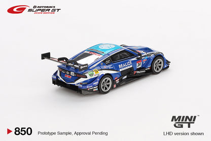 Mini GT 1/64 Autobacs Super Gt Nissan Z GT500 #24 "REALIZE CORPORTATION ADVAN Z" KONDO RACING 2023 SUPER GT SERIES Blue