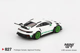 Mini GT 1/64 Porsche 911 (992) GT3 RS Tribute to Carrera RS Package White
