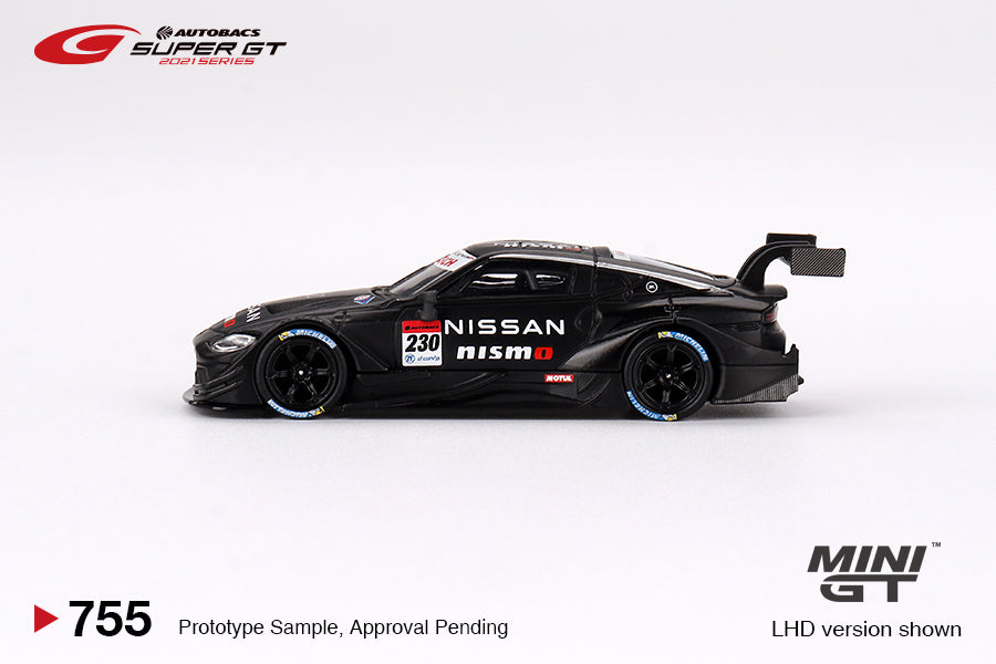 Mini GT 1/64 Autobacs Super GT Nissan Z GT500 #230 2021 NISMO Presentation Black