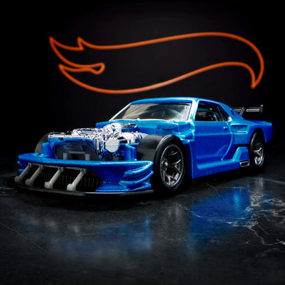 Hot Wheels 1/64 Collectors Elite64 Series Modified ’69 Ford Mustang Blue