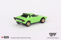 Mini GT 1/64 Lancia Stratos HF Stradale Verde Chiaro Green