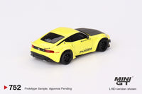 Mini GT 1/64 Nissan Fairlady Z Pandem Ikazuchi Yellow