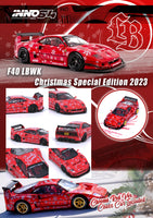 Inno64 1/64 F40 LBWK Christmas Edition 2023 Red