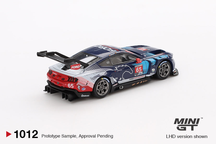 Mini GT 1/64 Ford Mustang GT3 #65 2024 IMSA Daytona 24 Hrs Ford Multimatic Motorsports Blue - MGT01012