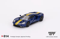 Mini GT 1/64 Ford GT Sunoco Blue