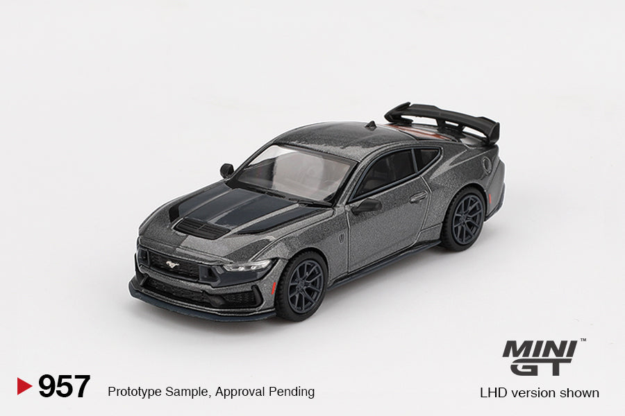 Mini GT 1/64 Ford Mustang Dark Horse 2024 Carbonized Gray - MGT00957