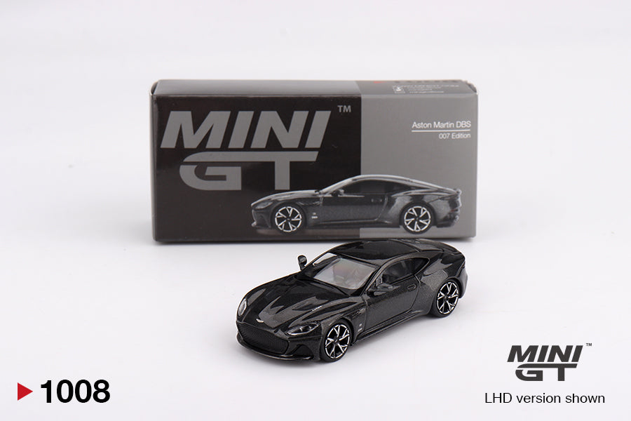 Mini GT 1/64 Aston Martin DBS 007 Edition Black - MGT01008