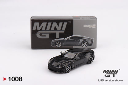 Mini GT 1/64 Aston Martin DBS 007 Edition Black - MGT01008