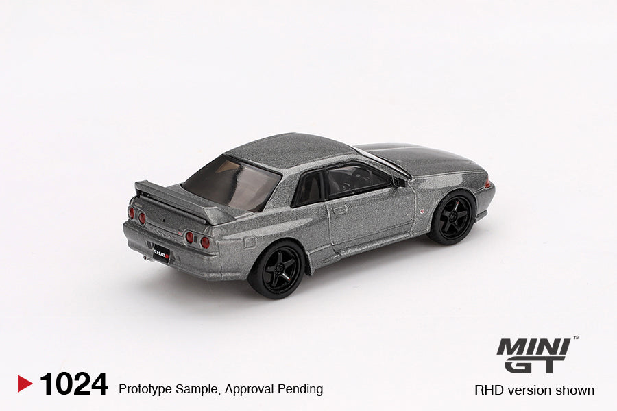 Mini GT 1/64 Nissan Skyline GT-R NISMO BNR32 CRS Version Dark Metal Gray - MGT01024