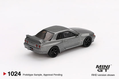 Mini GT 1/64 Nissan Skyline GT-R NISMO BNR32 CRS Version Dark Metal Gray - MGT01024