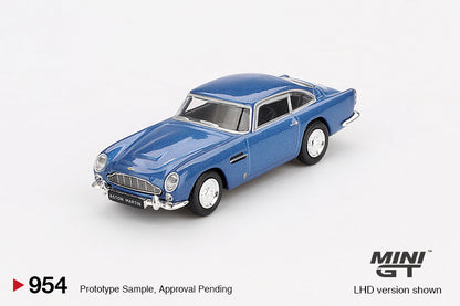 Mini GT 1/64 Aston Martin DB5 Sierra Blue - MGT00954