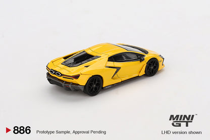 Mini GT 1/64 Lamborghini Revuelto Giallo Yellow - MGT00886