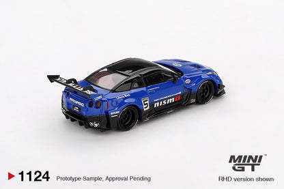 Mini GT 1/64 Nissan LB-Silhouette WORKS GT 35GT-RR Ver.2 Blue - MGT01124