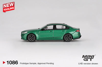 Mini GT 1/64 BMW M5 Isle of Man Green Metallic - MGT01086