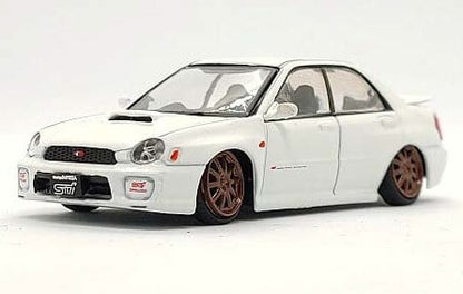 BM Creations 1/64 2001 Subaru Impreza WRX STI White