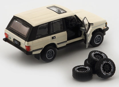 BM Creations 1/64 Land Rover Range Rover Classic LSE Beige - 64B0178