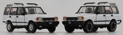 BM Creations 1/64 Land Rover 1998 Discovery 1 White - 64B0192