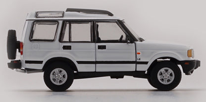 BM Creations 1/64 Land Rover 1998 Discovery 1 White - 64B0192