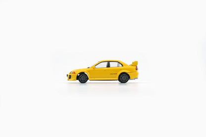 BM Creations 1/64 Mitsubishi Evolution V Yellow