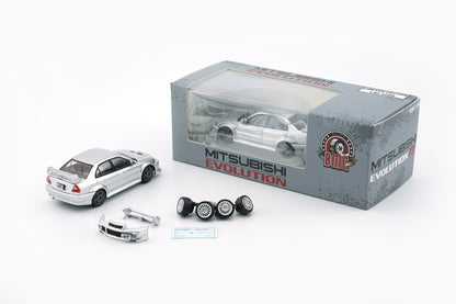 BM Creations 1/64 Mitsubishi Evolution Silver