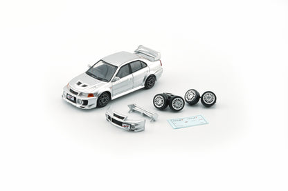 BM Creations 1/64 Mitsubishi Evolution Silver