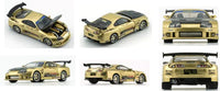 BM Creations 1/64 Top Secret GT300 Toyota Supra (Jza80) Gold Hong Kong Toy Car Salon Exclusive 2024