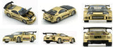 BM Creations 1/64 Top Secret GT300 Toyota Supra (Jza80) Gold Hong Kong Toy Car Salon Exclusive 2024