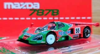 BM Creations 1/64 Mazda 787B n55 Orange & Green – Flipn Diecast