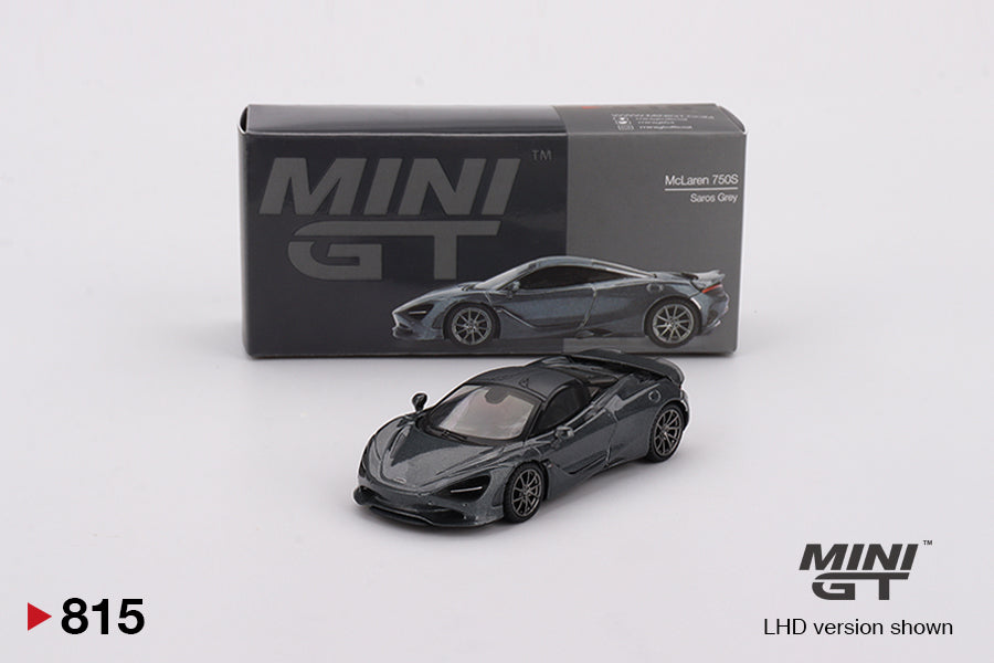 Mini GT 1/64 McLaren 750S Saros Grey