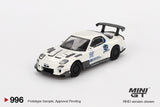 Mini GT 1/64 Mazda RX-7 (FD3S) Itosyoukai Rei-gouki with RE Amemiya White