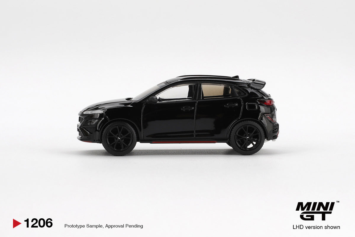 Mini GT 1/64 Hyundai KONA N Phantom Black MGT01206