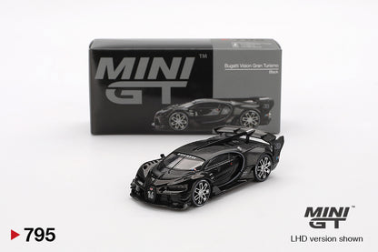 Mini GT 1/64 Bugatti Vision Gran Turismo Black