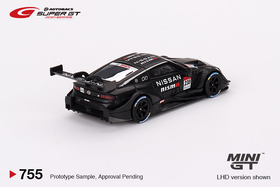 Mini GT 1/64 Autobacs Super GT Nissan Z GT500 #230 2021 NISMO Presentation Black