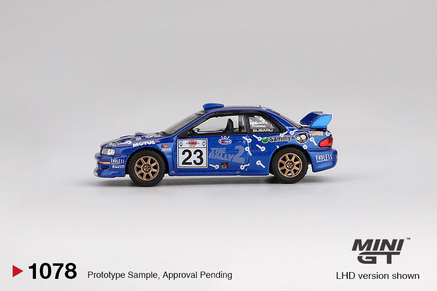 Mini GT 1/64 Subaru Impreza WRC99 #23 2000 Acropolis Rally