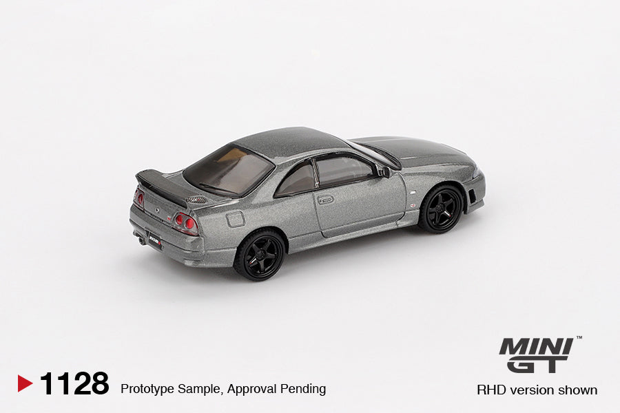 Mini GT 1/64 NISSAN Skyline GT-R NISMO BCNR33 CRS Version Dark Metal Gray - MGT01128