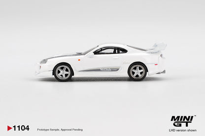 Mini GT 1/64 Toyota Supra VeilSide Combat V-I White - MGT01104