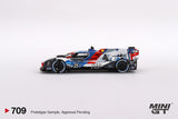 Mini GT 1/64 BMW M Hybrid V8 #25 BMW M Team RLL 2023 IMSA Sebring 12 Hrs 2nd Place