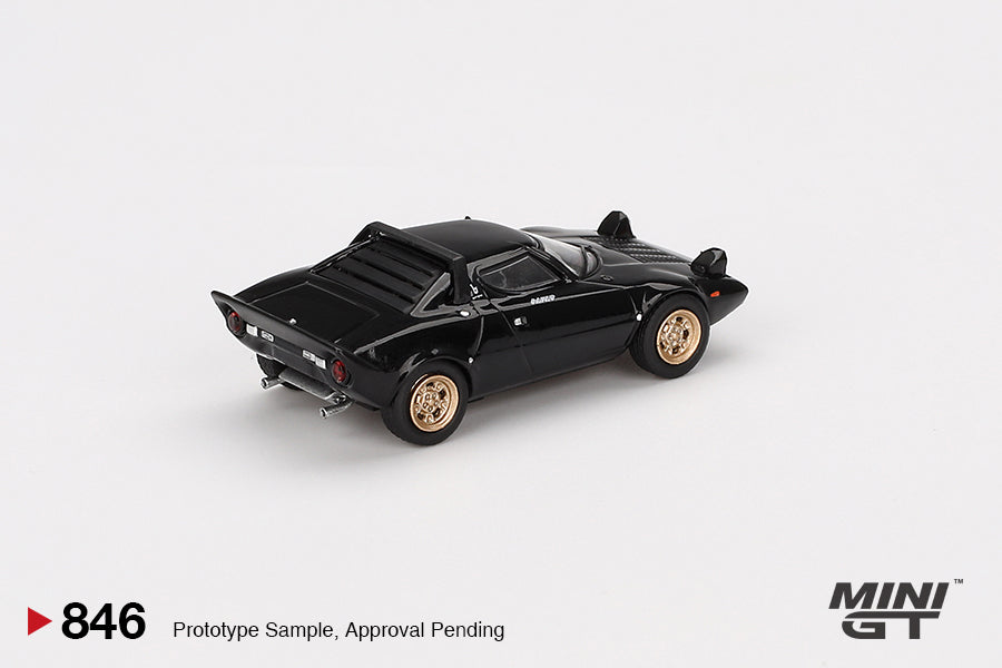 Mini GT 1/64 Lancia Stratos HF Stradale Nero Black