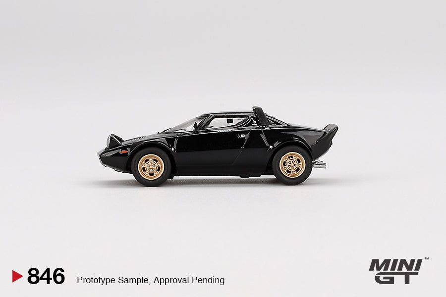 Mini GT 1/64 Lancia Stratos HF Stradale Nero Black
