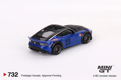 Mini GT 1/64 Nissan Z LB★NATION WORKS Seiran Blue