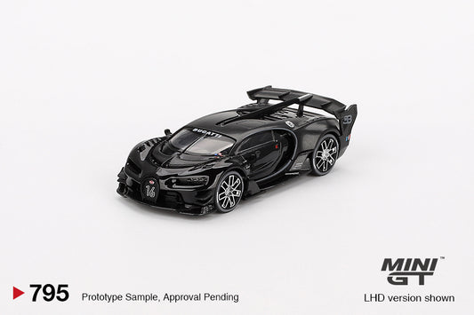 Mini GT 1/64 Bugatti Vision Gran Turismo Black