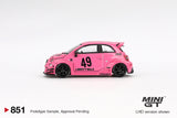 Mini GT 1/64 LB-WORKS x Abas Works ABARTH 595 Pink