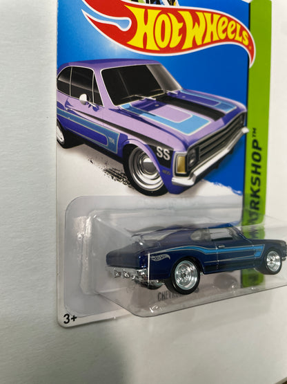 Hot Wheels 1/64 Super Treasure Hunt Chevrolet SS Blue - BFF29-09BOA