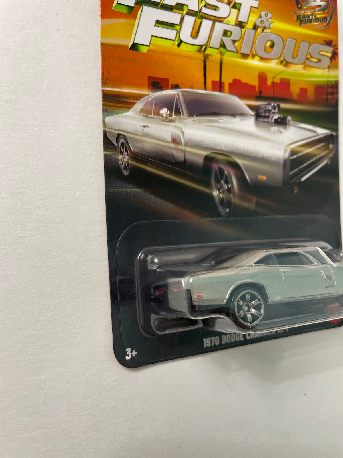 Hot Wheels 1/64 Silver Series Fast & Furious 1970 Dodge Charger R/T Metal - JKX21