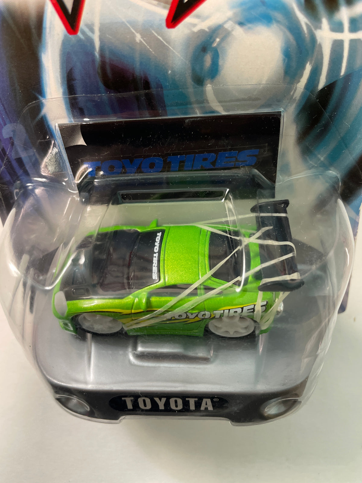Hot Wheels 1/64 Car Tunerz 1997 Toyota Supra Green - 57512-0710 - Damaged Box