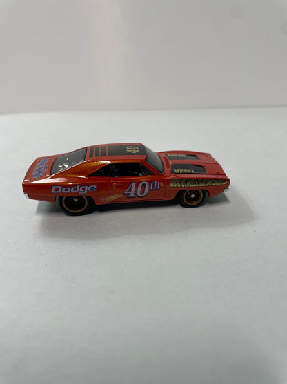 Hot Wheels 1/64 Convention Charity Car Dodge Charger - Orange