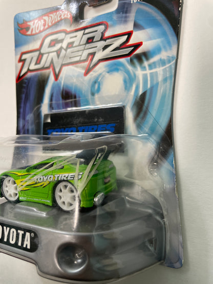 Hot Wheels 1/64 Car Tunerz 1997 Toyota Supra Green - 57512-0710 - Damaged Box