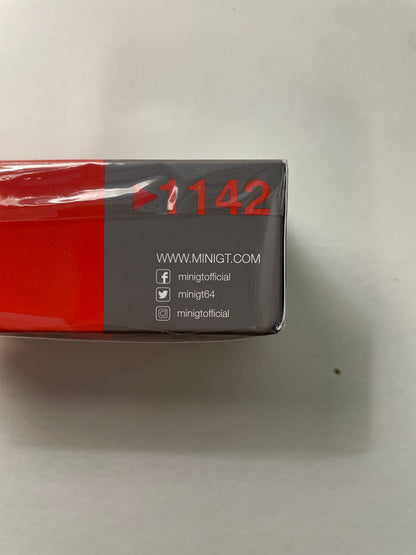 Mini GT 1/64 Porsche 911 Carrera RS 2.7 Tangerine with Black Livery Orange - MGT01142 - Damaged Box